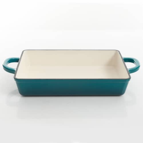 Artisan 13" ECI Lasagna Pan - Teal Ombre Perspective: top