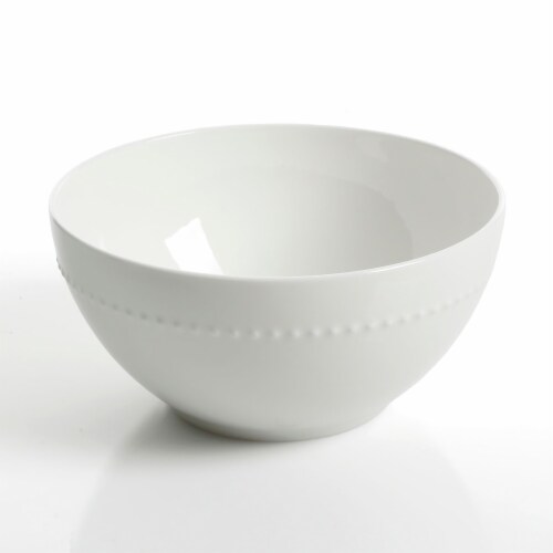 Gibson Elite Gracious Dining 16pc Bone China Double Bowl Dinnerware Set in White 1 Each Mariano s