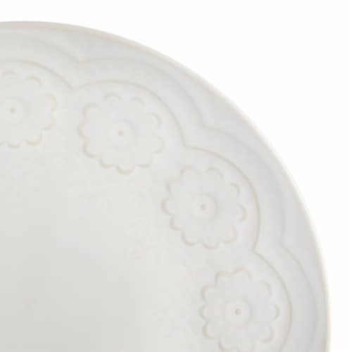 Gibson Elite Alemany 18-Piece Dinnerware Set Perspective: top