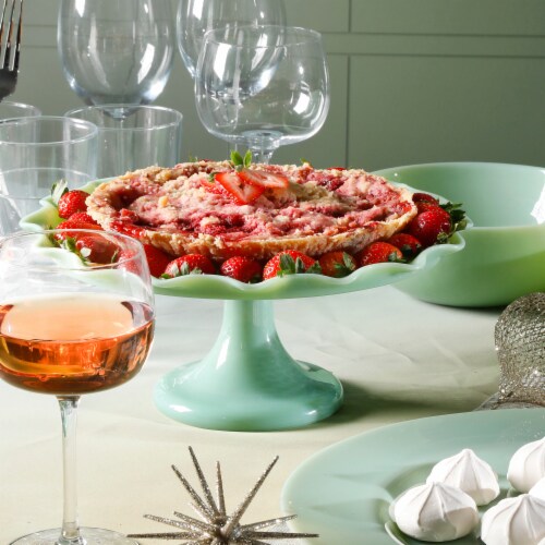 Martha Stewart Ceramic Cake Stand Perspective: top