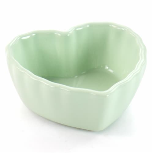 Martha Stewart Heart Shaped Stoneware Baker Set Assortment Perspective: top