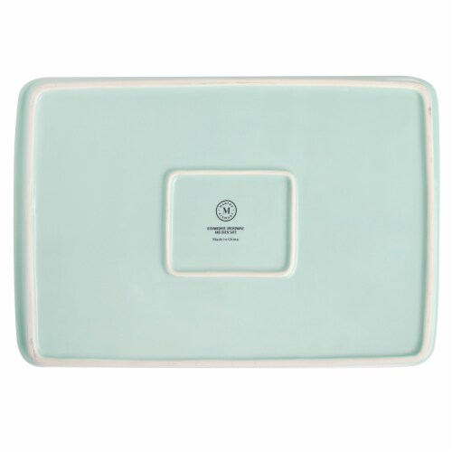 Martha Stewart Mint Stoneware Baker Perspective: top