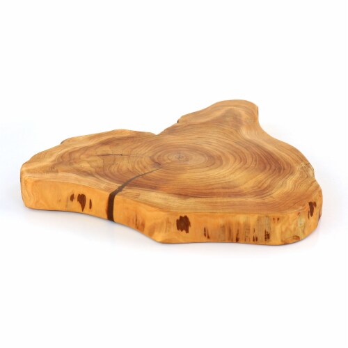 Martha Stewart Wood Fir Elevated Server Perspective: top