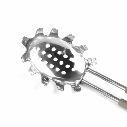 Martha Stewart Stainless Steel Pasta Server Perspective: top
