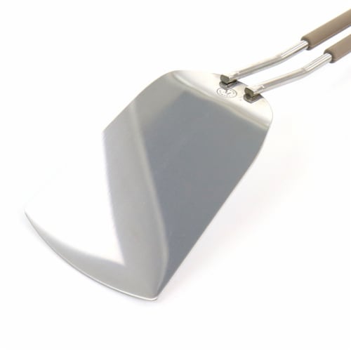 Martha Stewart Grey Stainless Steel Spatula Perspective: top
