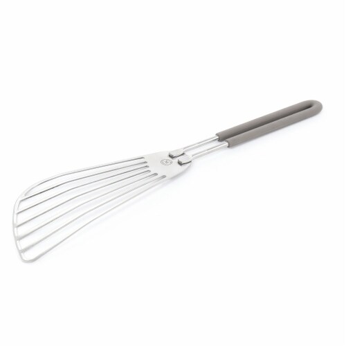 Martha Stewart Stainless Steel Fish Turner Perspective: top