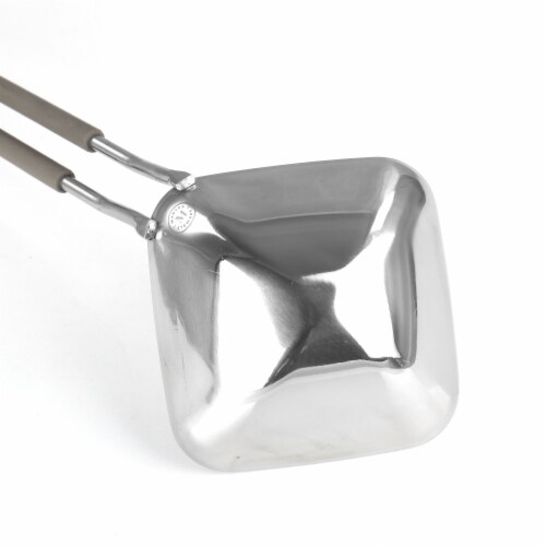Martha Stewart Stainless Steel Rhombus Ladle Perspective: top
