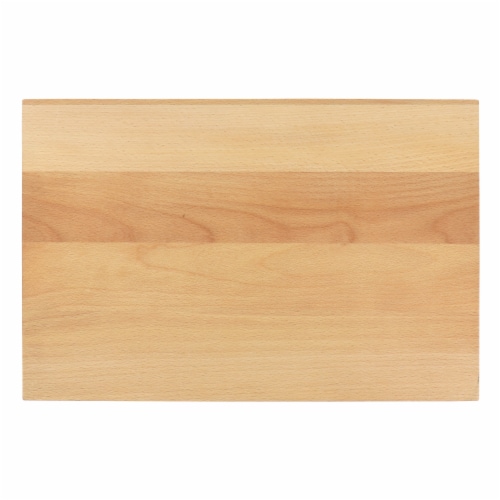 Martha Stewart Reversible Rectangle Beech Wood Cutting Board Perspective: top