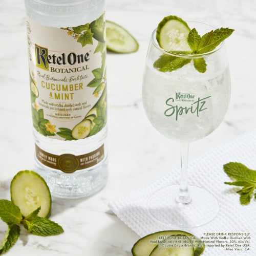 Ketel One Botanical Cucumber & Mint Perspective: top