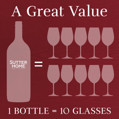 Sutter Home Cabernet Sauvignon California Red Wine 1.5 L Perspective: top
