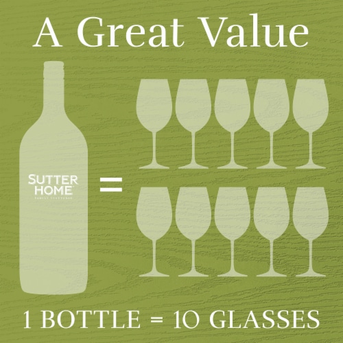 Sutter Home® Sauvignon Blanc White Wine Perspective: top