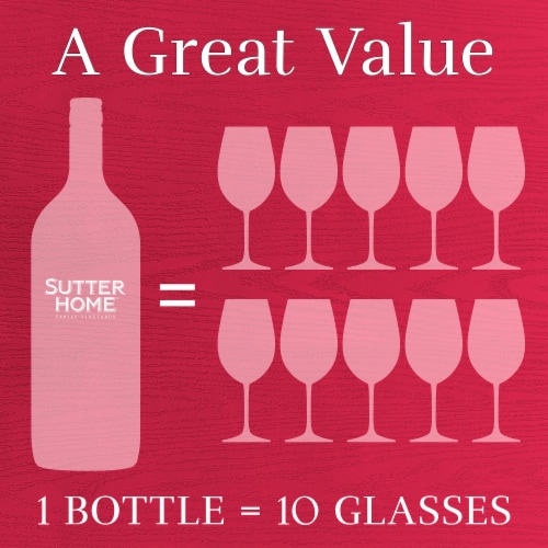 Sutter Home® White Merlot California Blush Wine Perspective: top