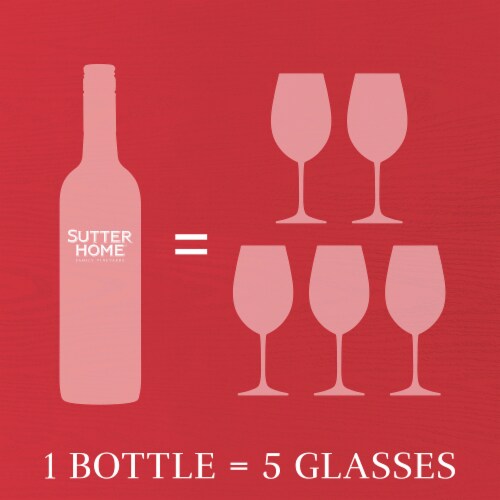 Sutter Home Red Moscato California Red Wine 750 ml Perspective: top