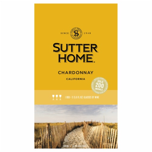 Sutter Home® Chardonnay California White Wine Perspective: top