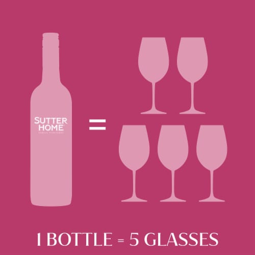 Sutter Home Fruit Infusions Wild Berry California White Wine Perspective: top