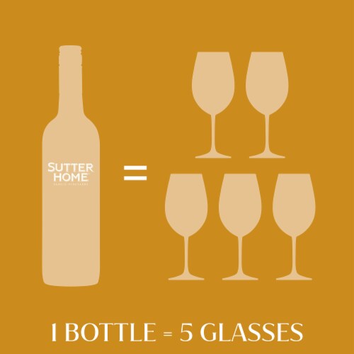 Sutter Home Fruit Infusions Tropical Pineapple California White Wine 750 ml Perspective: top