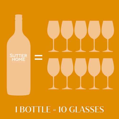 Sutter Home® Fruit Infusions Tropical Pineapple White Wine Perspective: top