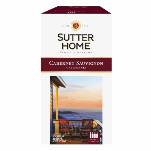 Sutter Home® Cabernet Sauvignon Red Wine Perspective: top