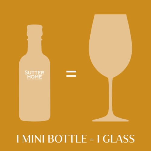 Sutter Home Mini Fruit Infusions Tropical Pineapple White Wine Perspective: top