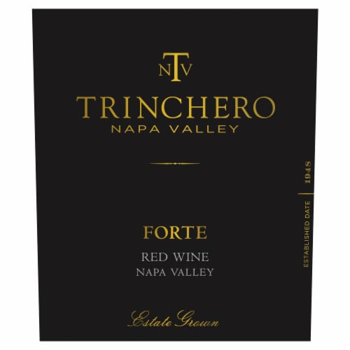 Trinchero Napa Valley Forte California Red Wine 750 ml Perspective: top