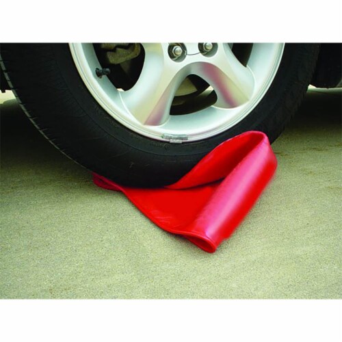 Little Giant FT11RED 11 Gal. Heavy Duty Farm Bucket Rubber Flex Tub with Handles Perspective: top