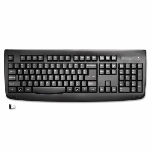 Pro Fit Wireless Keyboard, 18.38 x 8 x 1.25, Black