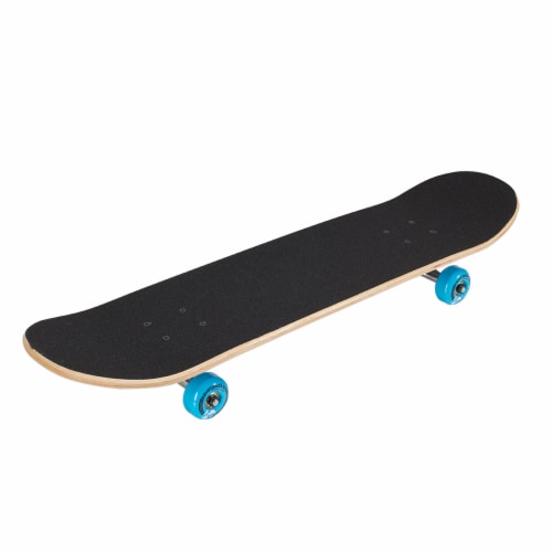 Kryptonics Drop-In Series Skateboard - Flag Blue Perspective: top