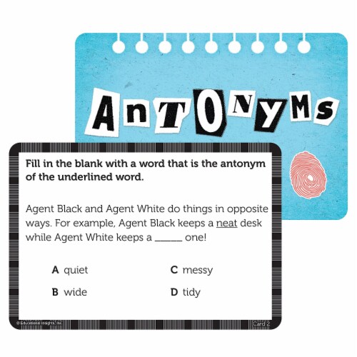 Educational Insights Super Sleuth Vocabulary Game Perspective: top