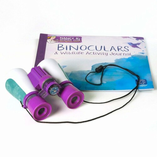 Educational Insights Nancy B Science Club Binoculars & Wildlife Activity Journal Perspective: top
