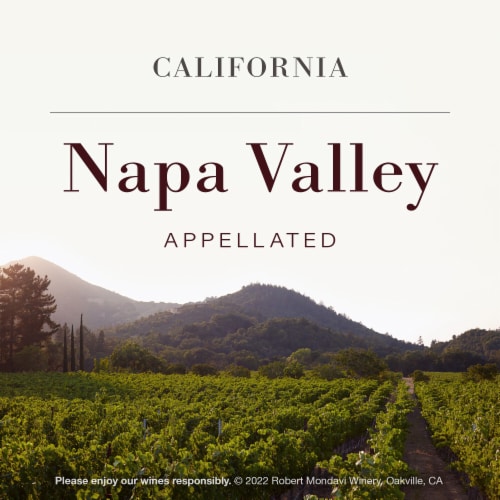 Robert Mondavi Winery Napa Valley Cabernet Sauvignon Red Wine Perspective: top