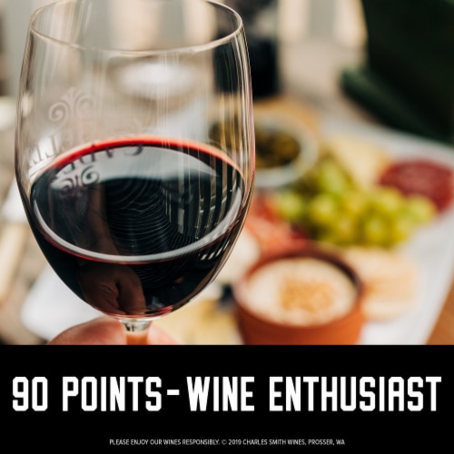 Charles Smith Wines Chateau Cabernet Sauvignon Washington Red Wine Perspective: top