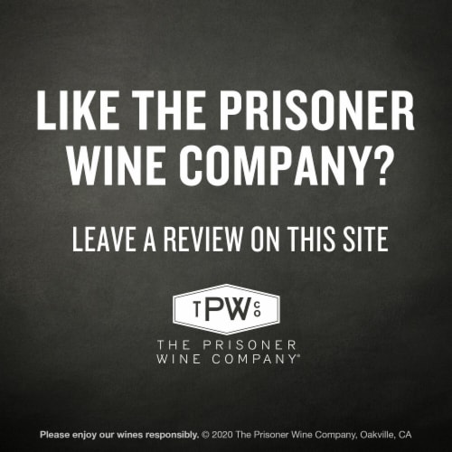 The Prisoner Wine Company California Red Blend Red Wine Perspective: top