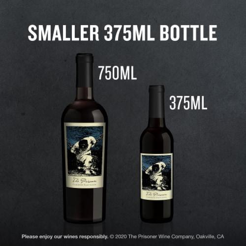 The Prisoner Wine Company Napa Valley Cabernet Sauvignon Red Wine Perspective: top