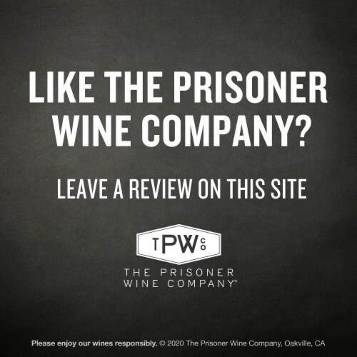 The Prisoner Wine Company Carneros Chardonnay White Wine Perspective: top