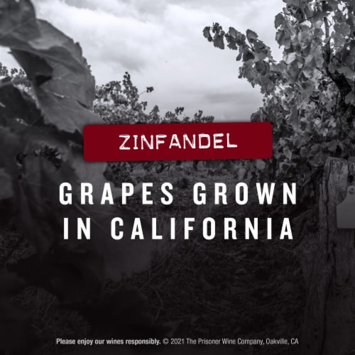 The Prisoner Wine Company Saldo Zinfandel Red Wine Perspective: top