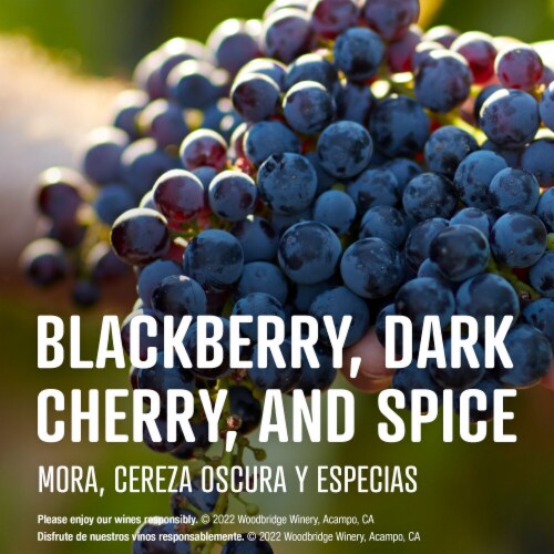 Woodbridge Cabernet Sauvignon Red Wine Perspective: top