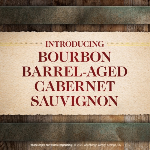 Woodbridge® by Robert Mondavi Bourbon Barrel Aged Cabernet Sauvignon Red Wine Perspective: top