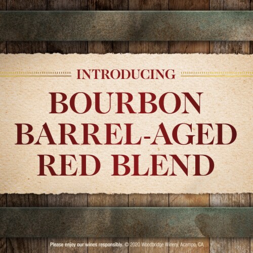 Woodbridge® by Robert Mondavi Bourbon Barrel Aged Red Blend Red Wine Perspective: top