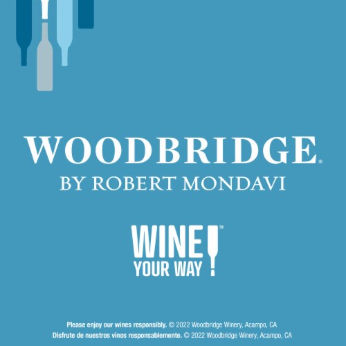 Woodbridge® by Robert Mondavi Lightly Oaked Chardonnay California White Wine Perspective: top