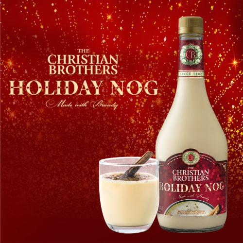 Christian Brothers Egg Nog Cocktail Perspective: top