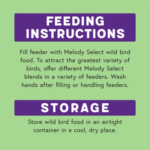Morning Song® Melody Select™ Ultimate Finch Bird Food Perspective: top