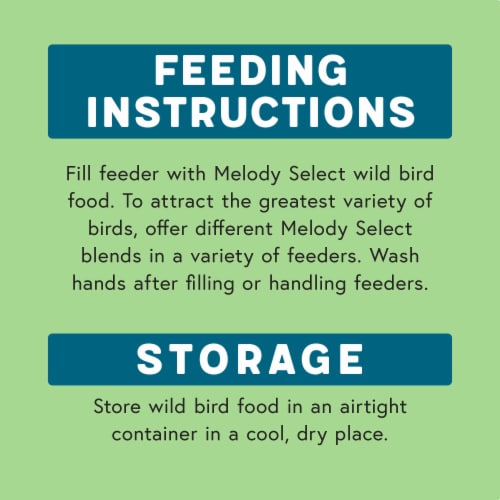 Morning Song® Melody Select™ Songbird Supreme Bird Food Perspective: top