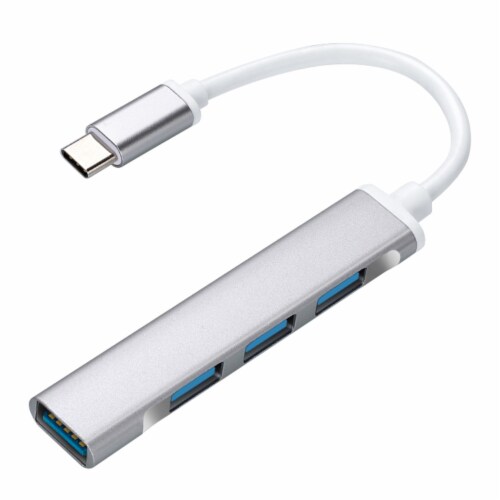 USB-C Type C to USB 3.0 4 Port Hub Splitter For PC Mac Phone MacBook Pro  iPad, 1 - Kroger