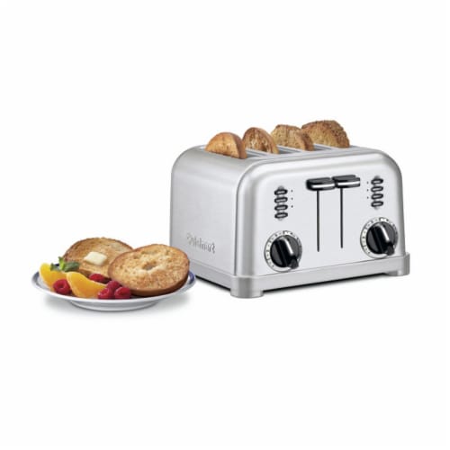 Cuisinart Metal Classic 4-Slice Toaster - Silver Perspective: top
