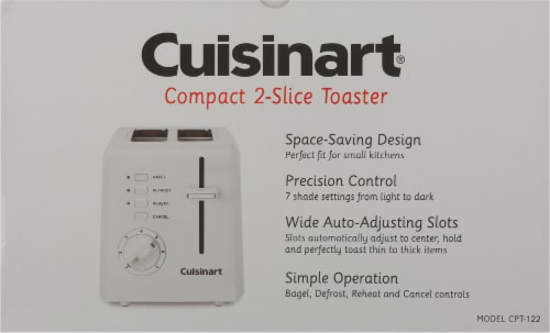 Cuisinart Compact Plastic 2-Slice Toaster 