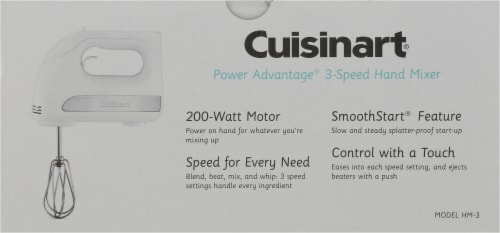 Cuisinart Power Advantage 3-Speed Hand Mixer & Reviews