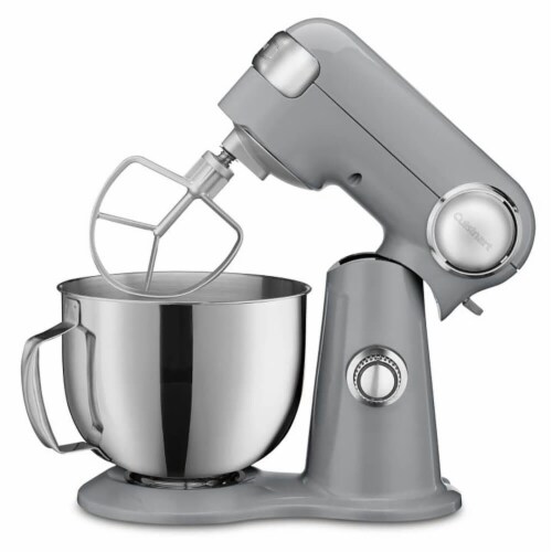 Cuisinart® Precision Master™ 5.5 qt. Tilt-Back Head Stand Mixer in Dove Gray Perspective: top