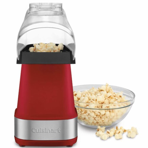 Quick and Healthy Hot Air Popcorn Machine - Aqua with Measuring