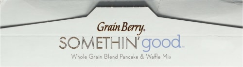 Grain Berry® Whole Grain Pancake & Waffle Mix Perspective: top