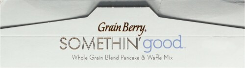 Grain Berry® Whole Grain Pancake & Waffle Mix Perspective: top